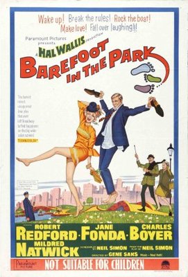 Barefoot in the Park movie poster (1967) pillow