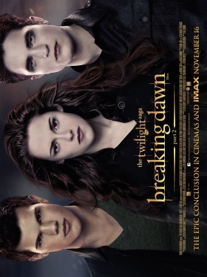 The Twilight Saga: Breaking Dawn - Part 2 movie poster (2012) pillow