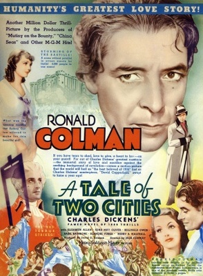 A Tale of Two Cities movie poster (1935) wooden framed poster