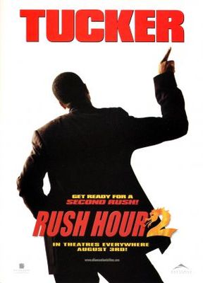 Rush Hour 2 movie poster (2001) Stickers MOV_70ffab3c