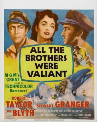 All the Brothers Were Valiant movie poster (1953) poster
