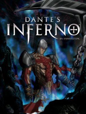 Dante's Inferno Animated movie poster (2010) poster with hanger
