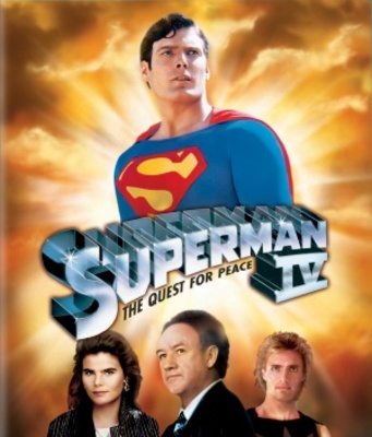 Superman IV: The Quest for Peace movie poster (1987) canvas poster