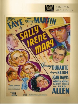 Sally, Irene and Mary movie poster (1938) sweatshirt