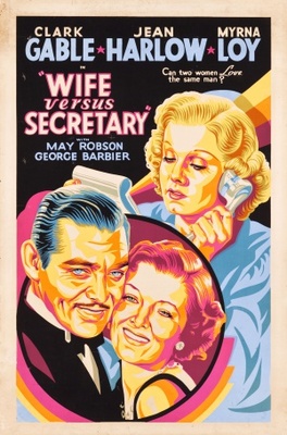 Wife vs. Secretary movie poster (1936) wood print