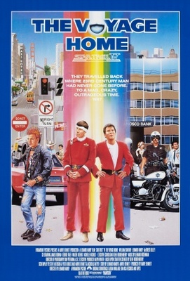 Star Trek: The Voyage Home movie poster (1986) metal framed poster