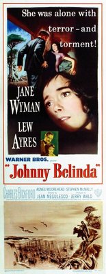 Johnny Belinda movie poster (1948) poster with hanger