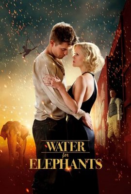 Water for Elephants movie poster (2011) Stickers MOV_73c0718d