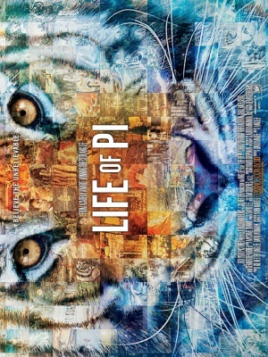 Life of Pi movie poster (2012) canvas poster