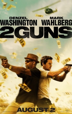 2 Guns movie poster (2013) wooden framed poster
