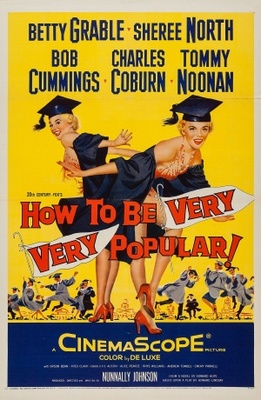 How to Be Very, Very Popular movie poster (1955) sweatshirt