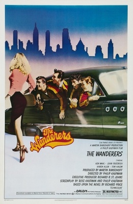 The Wanderers movie poster (1979) wooden framed poster