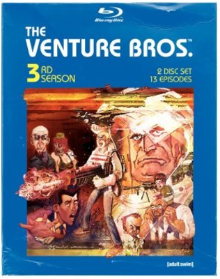 The Venture Bros. movie poster (2003) wood print