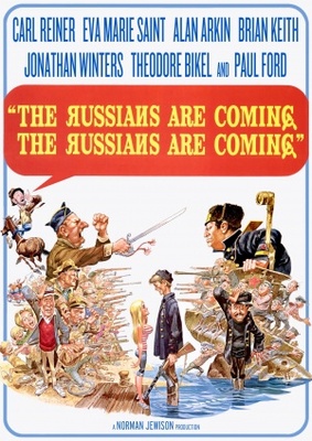 The Russians Are Coming, the Russians Are Coming movie poster (1966) poster