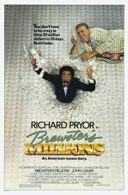 Brewster's Millions movie poster (1985) canvas poster
