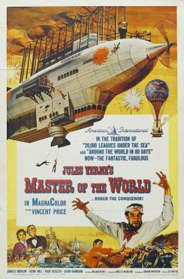 Master of the World movie poster (1961) wooden framed poster