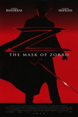 The Mask Of Zorro movie poster (1998) pillow
