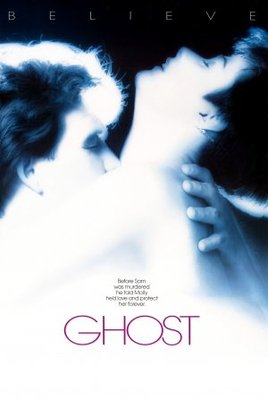 Ghost movie poster (1990) pillow