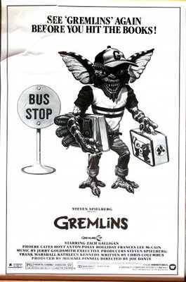 Gremlins movie poster (1984) wood print