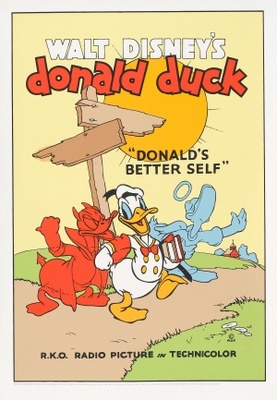 Donald's Better Self movie poster (1938) mouse pad