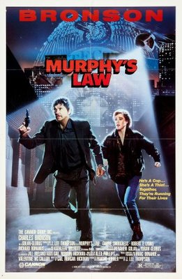 Murphy's Law movie poster (1986) poster with hanger