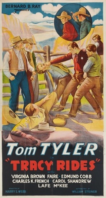Tracy Rides movie poster (1935) poster with hanger
