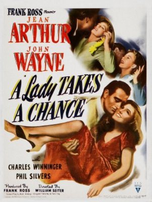 A Lady Takes a Chance movie poster (1943) poster