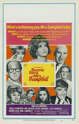 Buona Sera, Mrs. Campbell movie poster (1968) tote bag