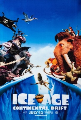 Ice Age: Continental Drift movie poster (2012) hoodie