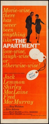 The Apartment movie poster (1960) canvas poster