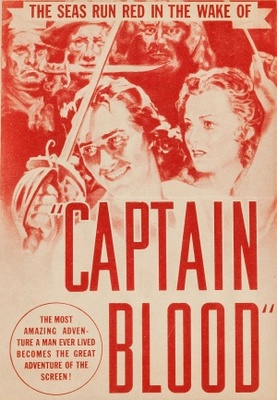 Captain Blood movie poster (1935) pillow