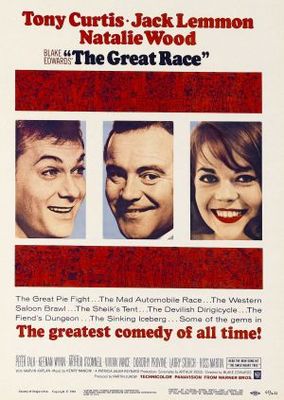 The Great Race movie poster (1965) pillow