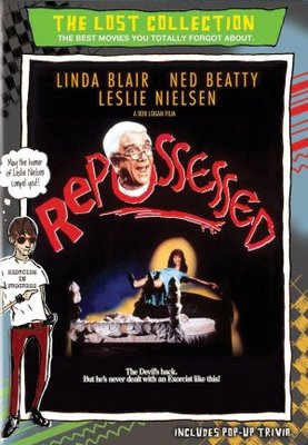 Repossessed movie poster (1990) metal framed poster