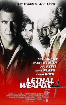 Lethal Weapon 4 movie poster (1998) poster