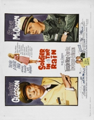 Soldier in the Rain movie poster (1963) wood print