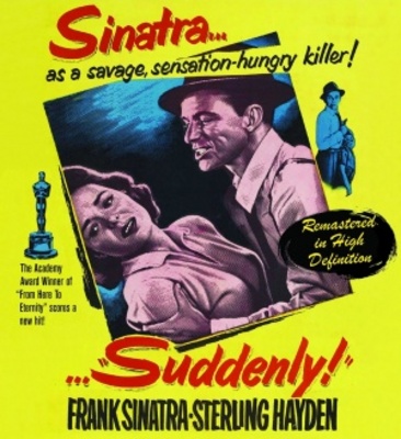 Suddenly movie poster (1954) canvas poster