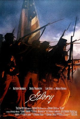 Glory movie poster (1989) metal framed poster