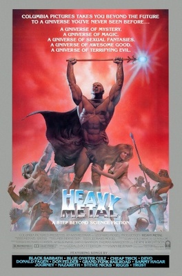 Heavy Metal movie poster (1981) pillow