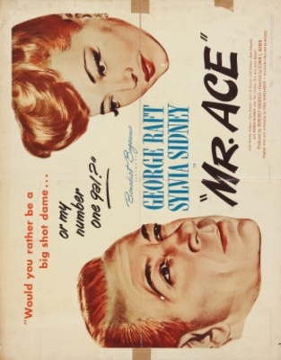 Mr. Ace movie poster (1946) metal framed poster