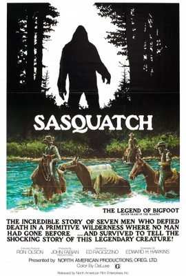 Sasquatch, the Legend of Bigfoot movie poster (1977) Stickers MOV_846c49a8