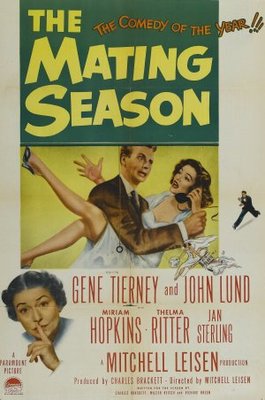 The Mating Season movie poster (1951) mouse pad