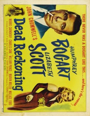 Dead Reckoning movie poster (1947) metal framed poster