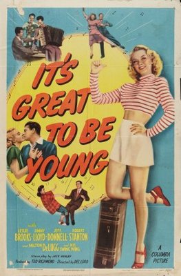 It's Great to Be Young movie poster (1946) canvas poster