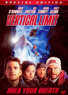 Vertical Limit movie poster (2000) pillow