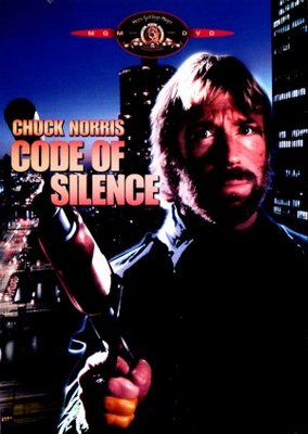 Code Of Silence movie poster (1985) wooden framed poster