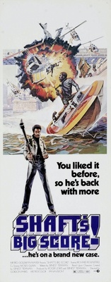 Shaft's Big Score! movie poster (1972) poster with hanger