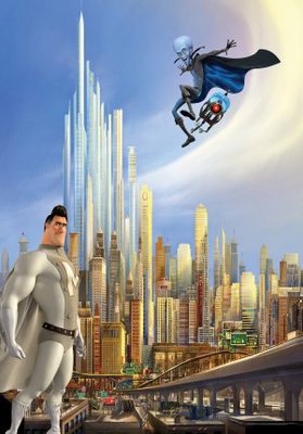 Megamind movie poster (2010) metal framed poster