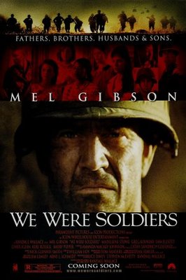 We Were Soldiers movie poster (2002) wooden framed poster