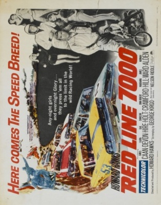 Red Line 7000 movie poster (1965) metal framed poster