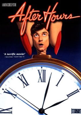 After Hours movie poster (1985) pillow